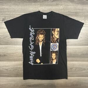 Vintage Amy Grant Shirt Mens Large Black House Of Love Tour Graphic Tee 90s